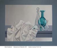 Glassware and tablecloth by Brian Henderson
