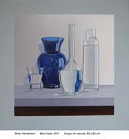 Blue vase by Brian Henderson