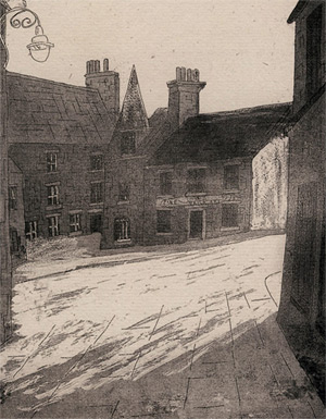 Vaila Fine Art Gallery - etching by Richard Rowland.