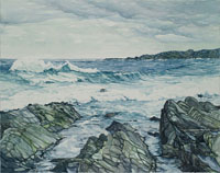 Foula Sea by Joyce Wark