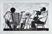 3 Musicians by Ron Sandford